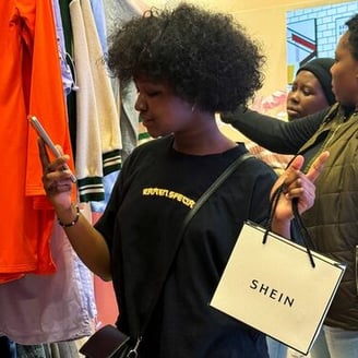 Thrifty shoppers throng as Shein opens first pop-up store in South Africa