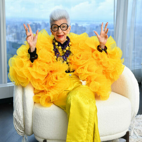 US designer, 'geriatric starlet' Iris Apfel dies age 102