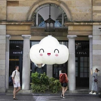 Covent Garden launches ‘Little Cloud World’ art installation